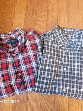 Two Ralph Lauren Boys Shirts